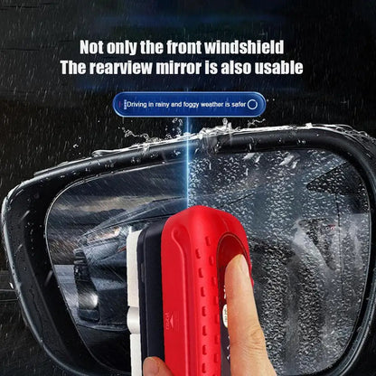 Powerful Glossy Car Windshield Cleaner – Oil Film Remover and Dirt Eliminator for Car Windows with Cleaning Brush